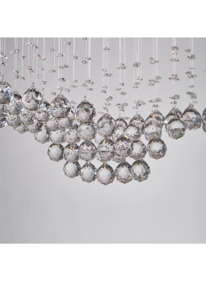 Chandelier Lamp For Home Decor Warm Silver
