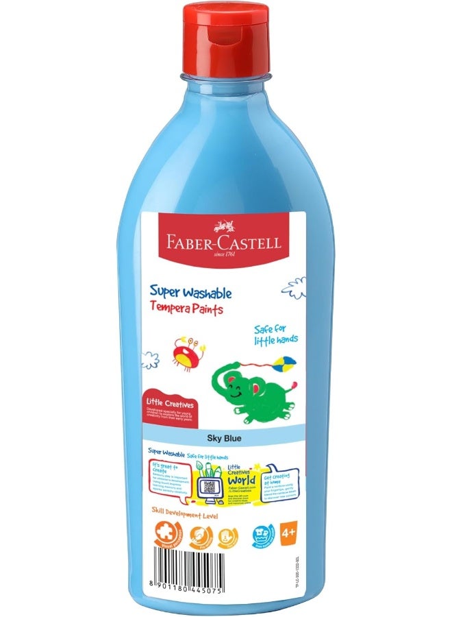 FABER-CASTELL - Ready-Mix Tempera Paint Bottle Sky Blue - Image 1