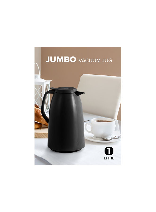 Grandi Thermos Flask Black - Image 2