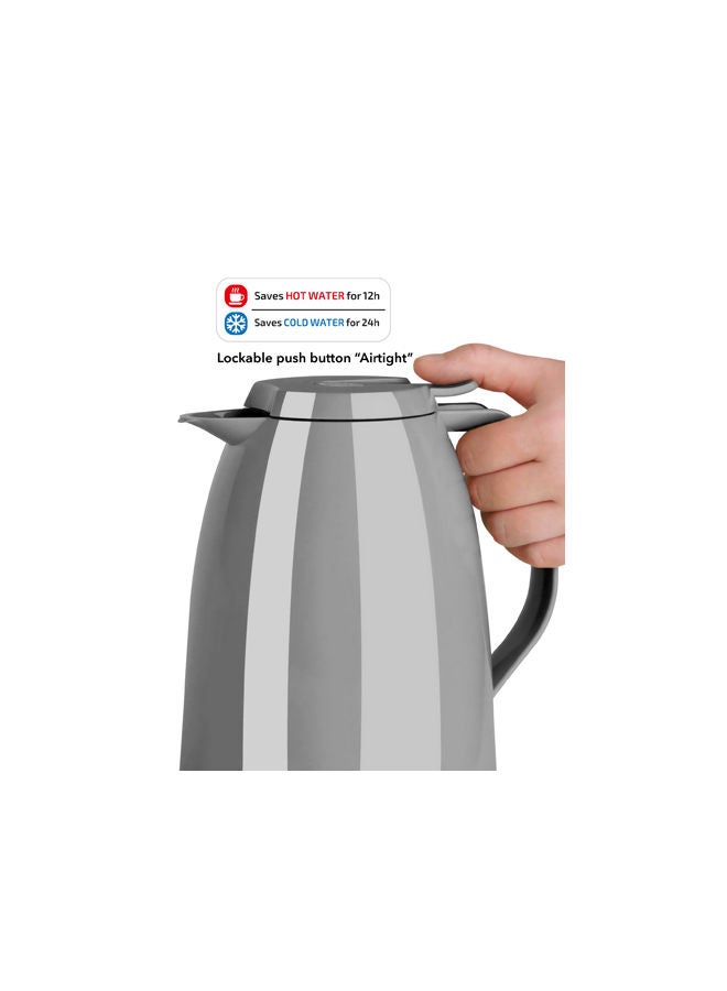 جراندي ترموس قارورة 1 لتر رمادي - Image 5