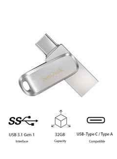 32GB Ultra Dual Drive Luxe Usb Type-C - Sdddc4-032G-G46 32 GB - pnsku/N45318257A/45/_/1736491922/0b2fb208-5738-4d31-9d33-5335ebc2dfc2