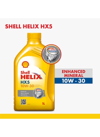 Helix HX5 10W-30 Premium Multigrade Motor Oil  (12 X 1 Litre Carton) - view 4