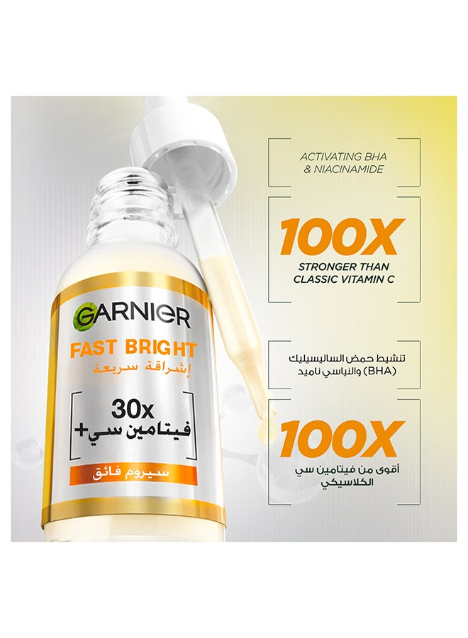 garnier Fast Bright 30x Vitamin C Booster Serum - 30ml - Image 3