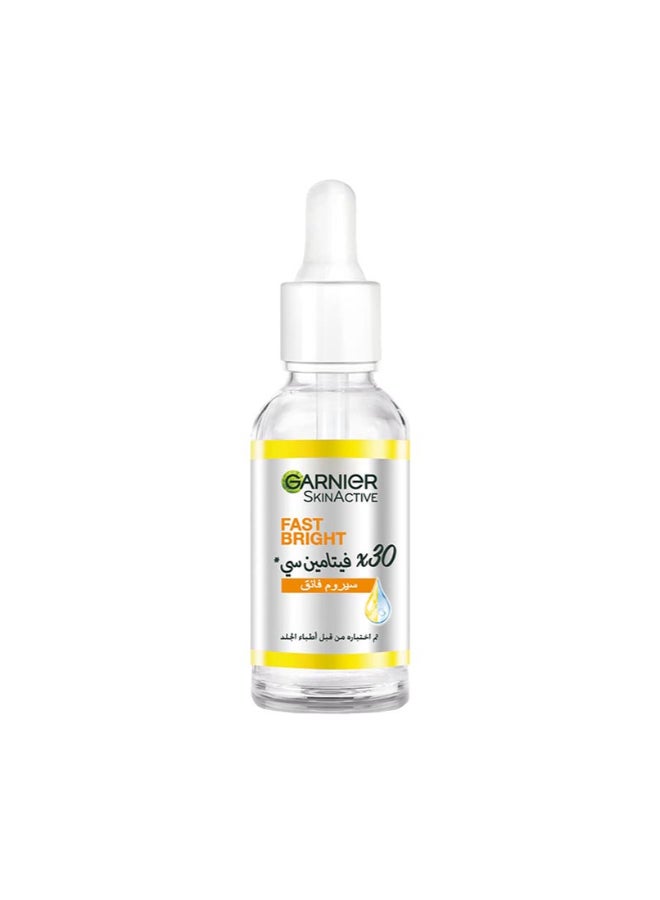 garnier Fast Bright Booster Serum 30x Vitamin C+ 30 ml - Image 1
