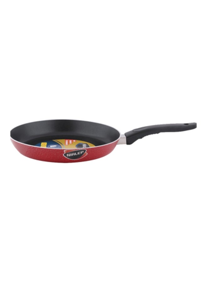 Bajaj Flat Frying Pan Red 27cm - Image 1