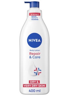 Nivea Repair And Care Body Lotion, Dexpanthenol, Very Dry Skin Multicolour 2x400ml  - Image 2