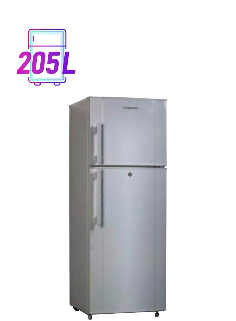 WESTPOINT - Top Mount Refrigerator - Net 152L + 48L/Gross 240L 220 W WRN-2417EI Silver - Image 1