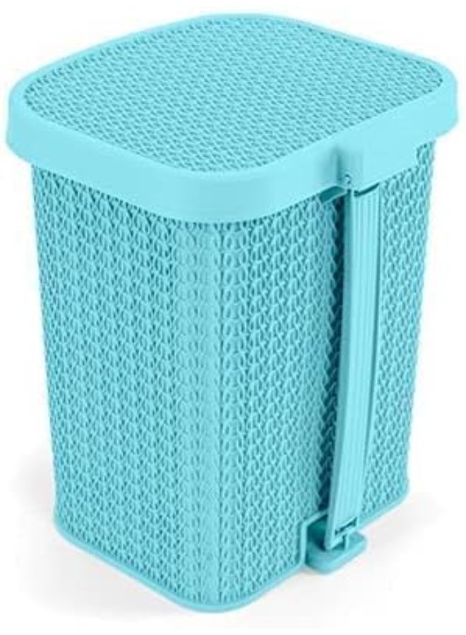 El Helal & Silver Star - Medium Palm Trash bin Turquoise Mcm - Image 1