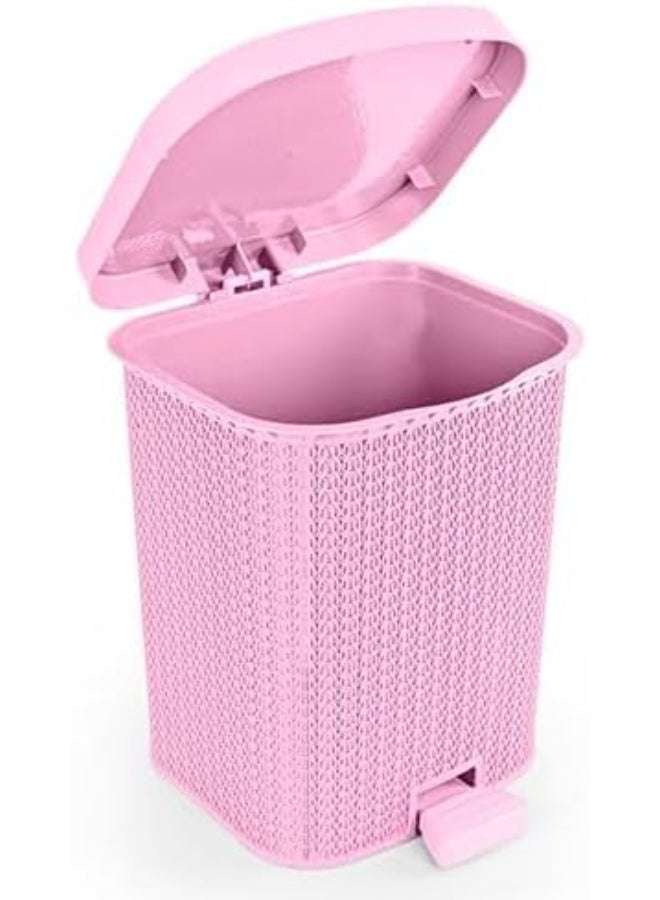 El Helal & Silver Star - Small Palm Trash bin Rose Scm - Image 1