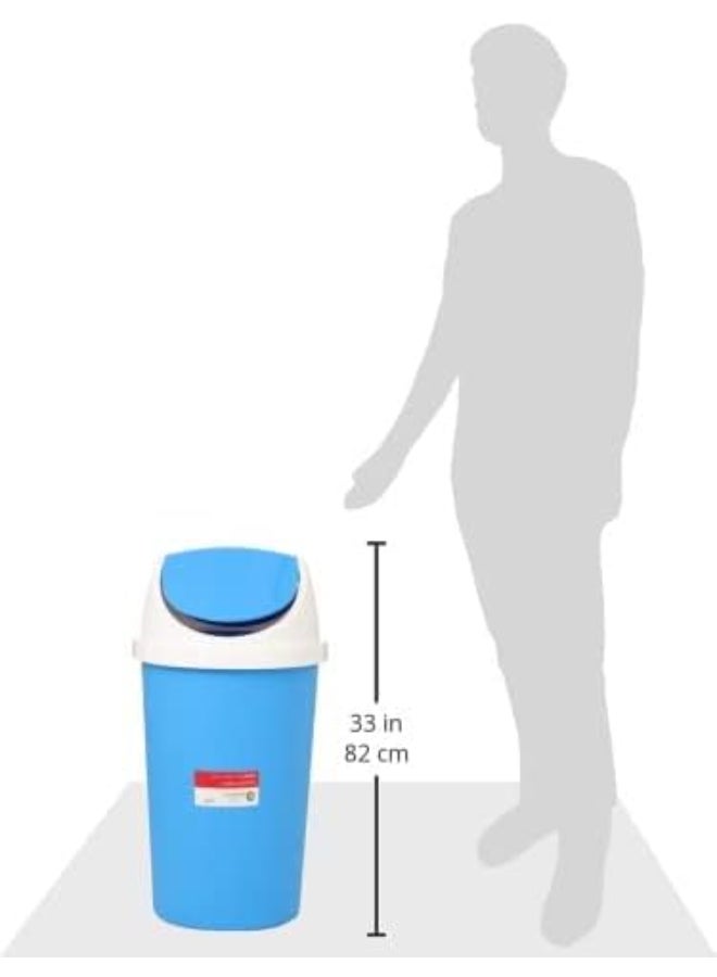 الهلال والنجمة الفضية  سلة مهملات روما أزرق - Image 3