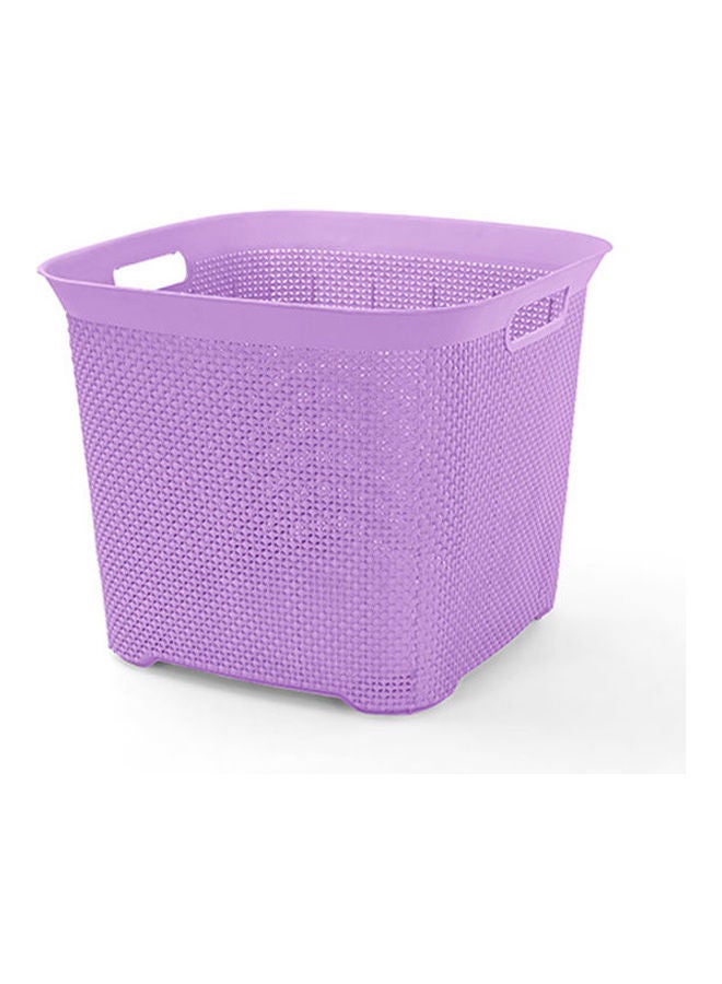 Laundry Basket Square, Purple