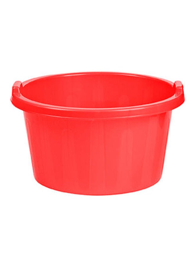Round Tub 33 Red 33cm