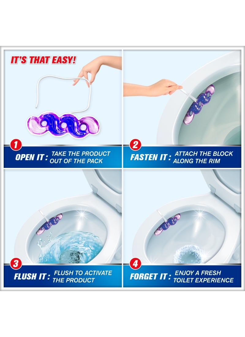 هاربيك كتلة حافة المرحاض الخزامى - Image 4