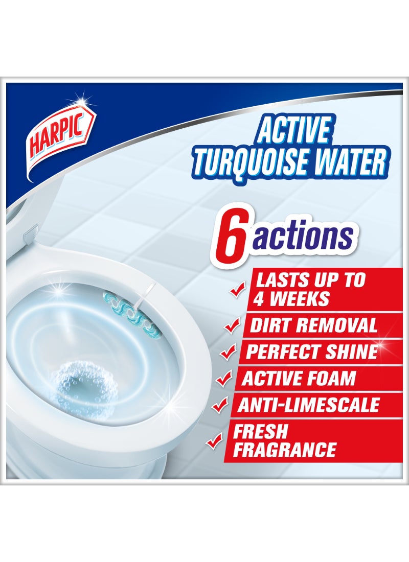 Harpic Tropical Lagoon Rim Block Multicolour 35grams - Image 2