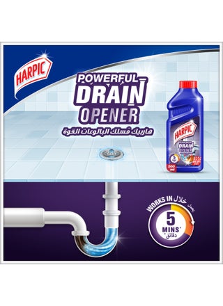 Powerful Drain Opener Cleaning Gel Blue/Red 500ml - view 2