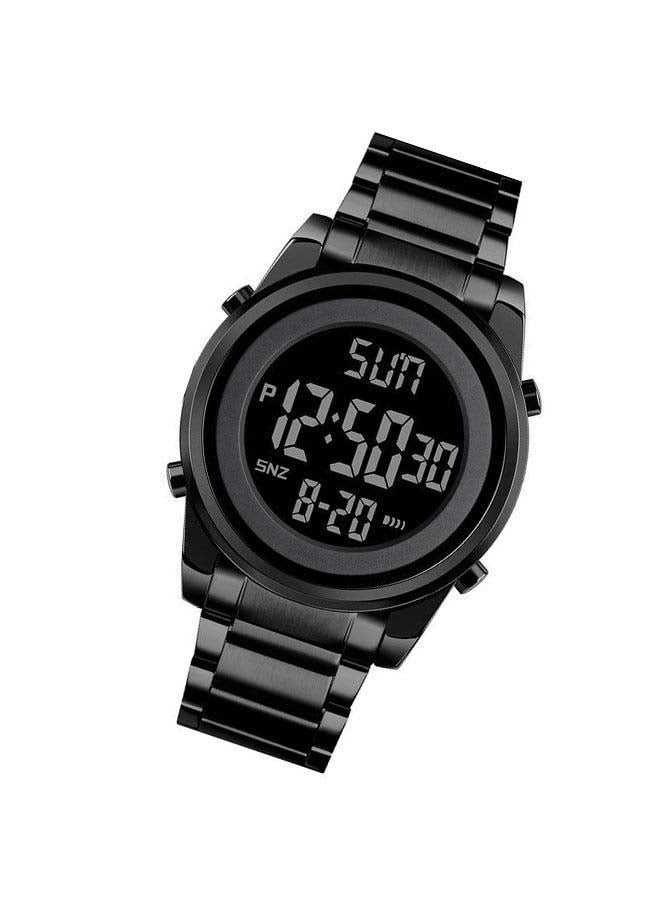 سكمي ساعة يد رقمية - قياس 52 مم - لون أسود للرجال - Image 4