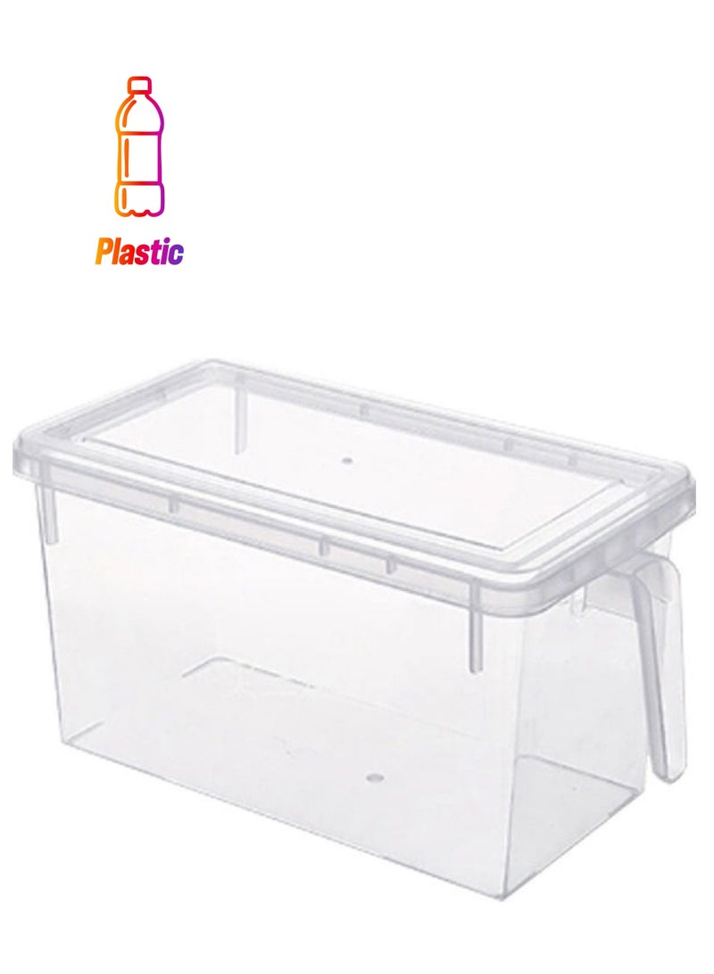 أولي ون صندوق تخزين للطعام بغطاء شفاف 12.5 x 30 x 12سم