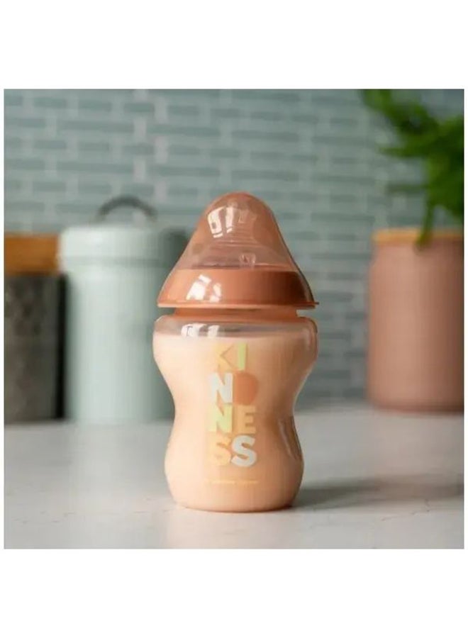 tommee tippee - Pack Of 1 Closer To Nature Baby Bottle Slow Flow Anti Colic Valve 0 Months+ 260 ml - Assorted - Image 1
