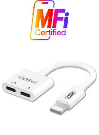Charging Lightning Adapter For Apple iPhone 7 and Above White - pnsku/N45433069A/45/_/1738233142/3dbe436a-f2c0-484b-84be-93a495f23712