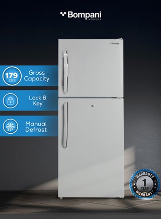 179L Top-Mounted Refrigerator With Manual Control, Efficient Defrost, Stylish Design, Spacious Interior, Security Features, 1-Year Full Warranty, 5 Year Compressor Warranty BR180SDN Silver - pnsku/N45461881A/45/_/1737963318/84ca8e67-fd43-4683-86b7-7f8f94034e0d