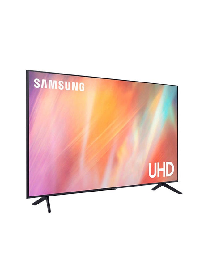 Samsung - 75 Inch 4K Crystal UHD Smart LED TV With Built-In Receiver (2021) 75AU7000 Titan Grey - Image 1