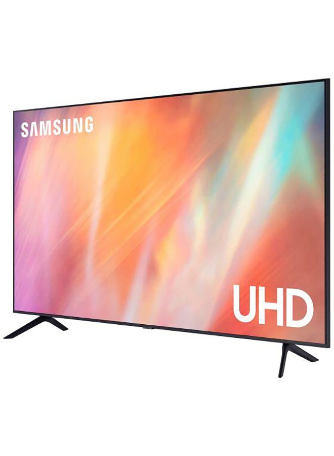Samsung - 75 Inch 4K Crystal UHD Smart LED TV With Built-In Receiver (2021) 75AU7000 Titan Grey - Image 1