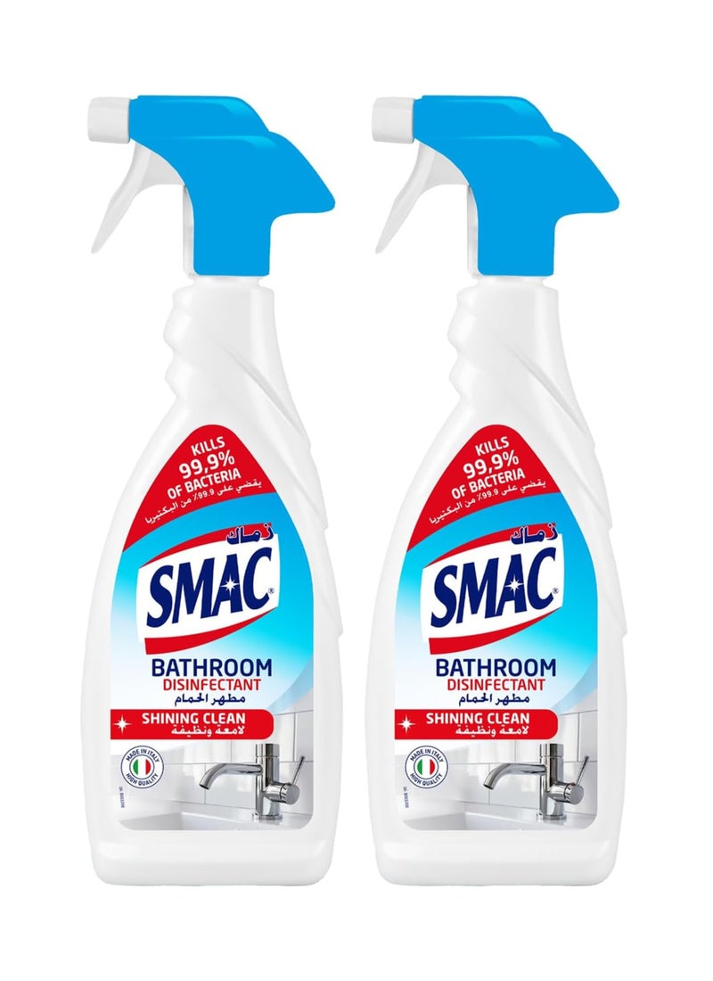 Smac Express Bathroom Disinfectant Citrus, Value Pack Of 2 650ml - Image 1