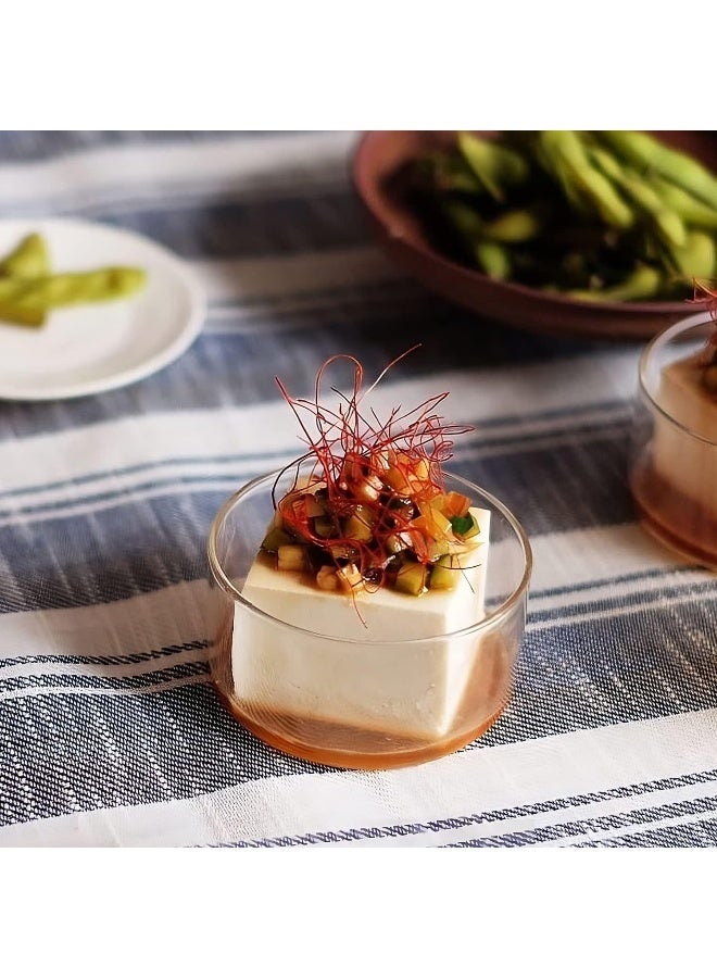 Borosil New Large Glass Bowl Set(180 Ml) Set Of 6 Clear 180ml - Image 3