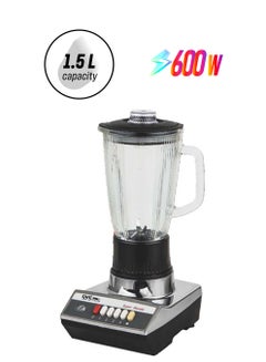 gvc pro Super Blender With Jar 1.5L 600W 1.5 L 600 W GVCB-2460 Silver  - Image 1