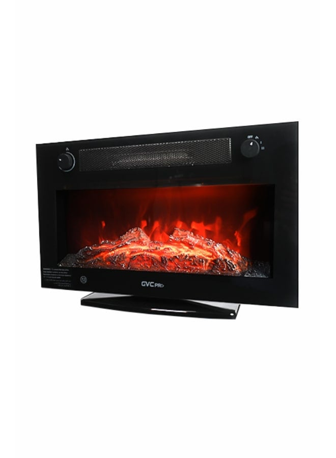 جي في سي برو دفاية ديكور على شكل شاشة ,1800 واط , مع ريموت تحكم - GVCHT-204B 1800 W GVCHT-204 أسود - Image 3