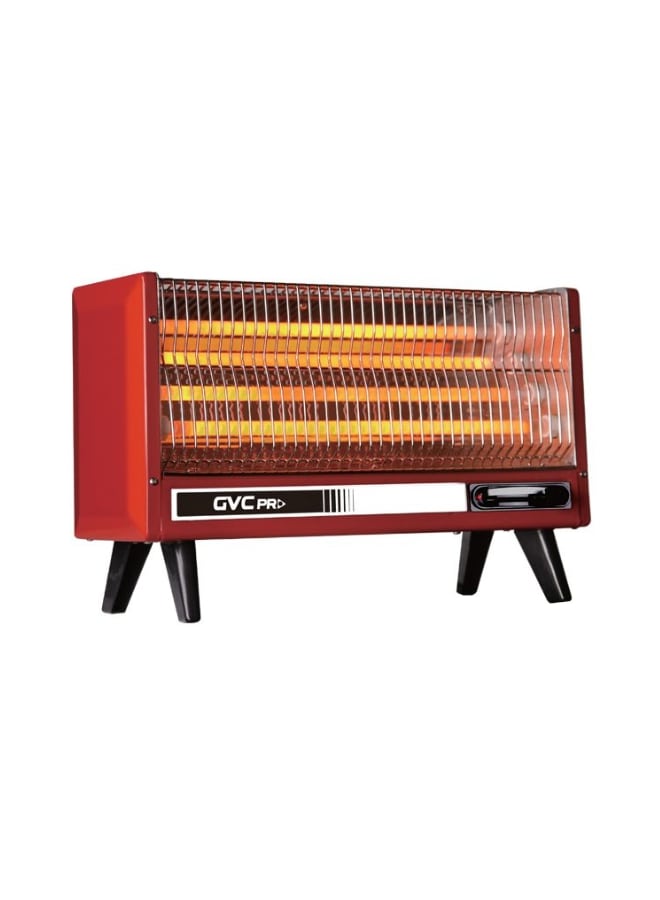 gvc pro Electric Heater, Traditional Design, 2400 W GVHT-2000S Red - Image 1