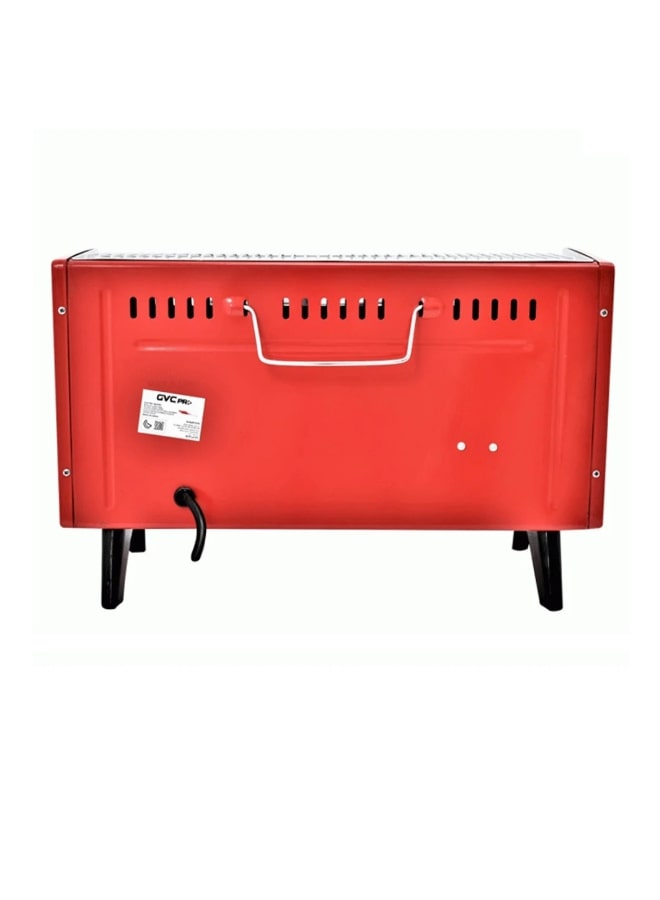 gvc pro Electric Heater, Traditional Design, 2400 W GVHT-2000S Red - Image 3