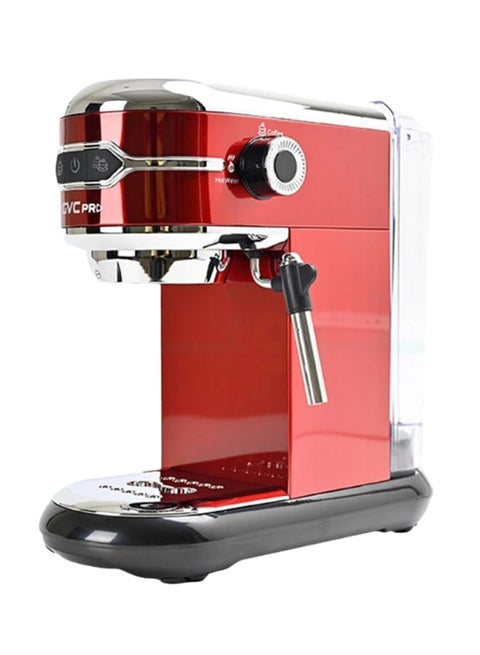 Espresso Coffee Maker 1 L GVCM-1906 Red