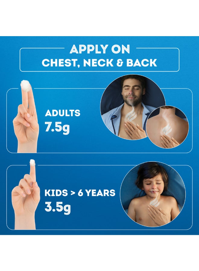 Vicks VapoRub, 2-in-1 Relief from Cough And Nasal Congestion 50grams - Image 5