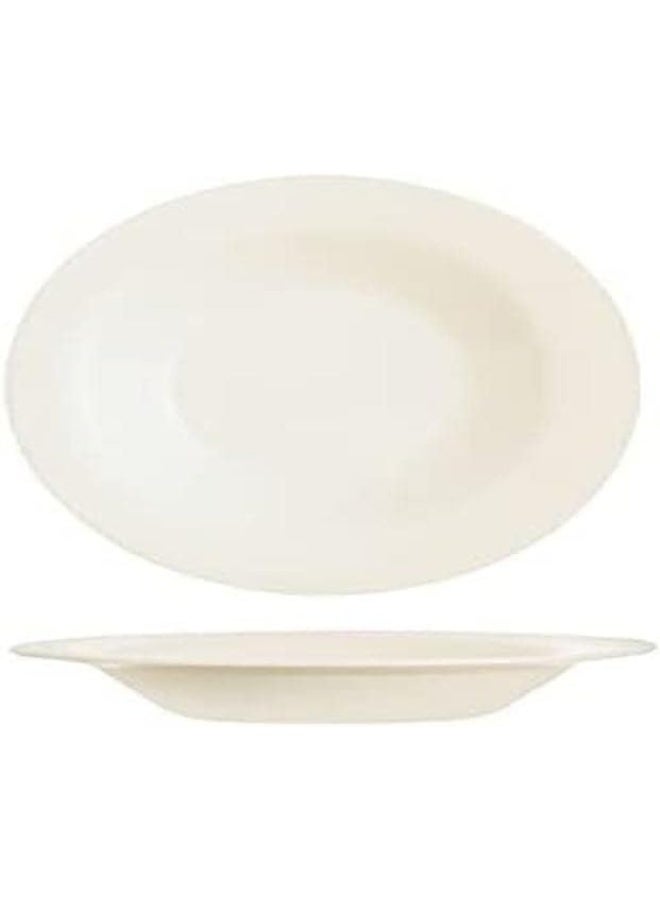 ARCOROC 6-Piece Soup Plates Beige/Black 21cm  - Image 3