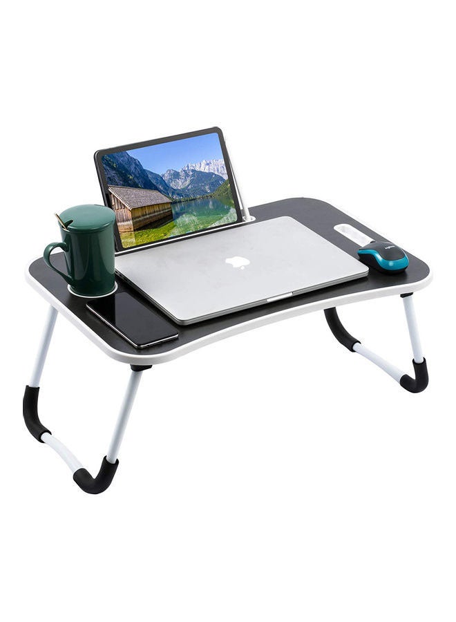 MODERN HOME Folding Bed Laptop Table Multicolour 60x40cm - Image 3