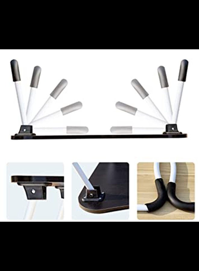 MODERN HOME Folding Bed Laptop Table Multicolour 60x40cm - Image 5