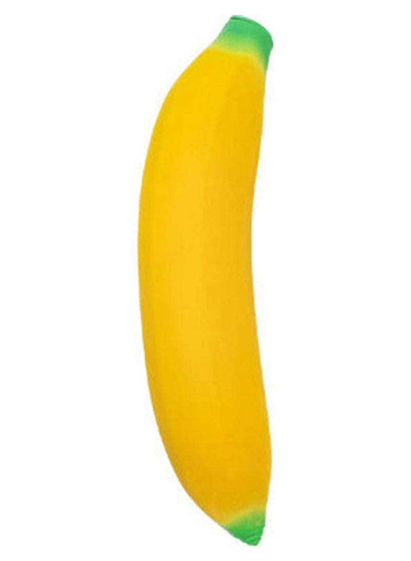 Non-Toxic Stretchy And Floppy Banana Stress-Relief Squishy Toy For Kids 16x4x3cm - Image 1