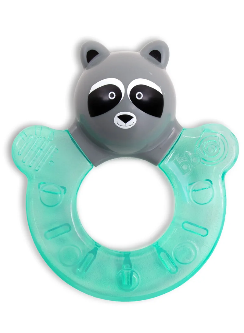 bbluv GÃ¼mi Freezable Teething Toy â€“ BPA-Free, Soothing Relief for Babies, Soft & Textured for Gum Massage, Easy-to-Hold, Safe & Durable â€“ Raccoon Design