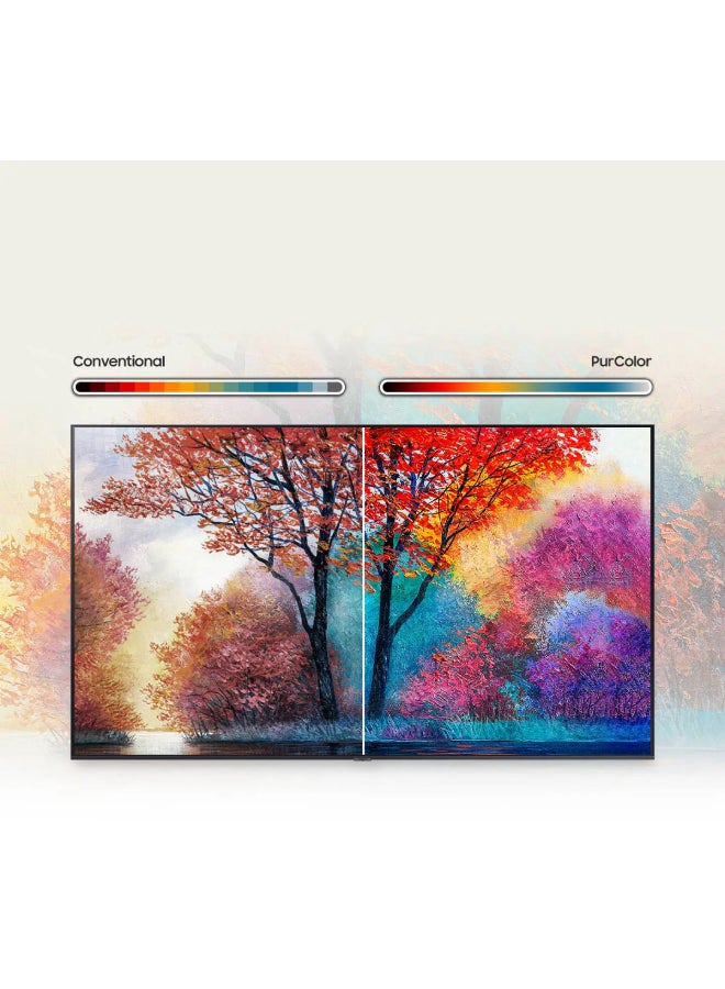 Samsung - 65-Inch Crystal UHD 4K Flat Smart TV UA65AU7000U/UA65AU7000UXZN/UA65AU7000UXUM Titan Grey - Image 1