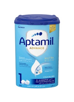 Aptamil Advance 1 Infant Milk Formula Palm Oil Free 0-6 Months 800grams  - Image 1