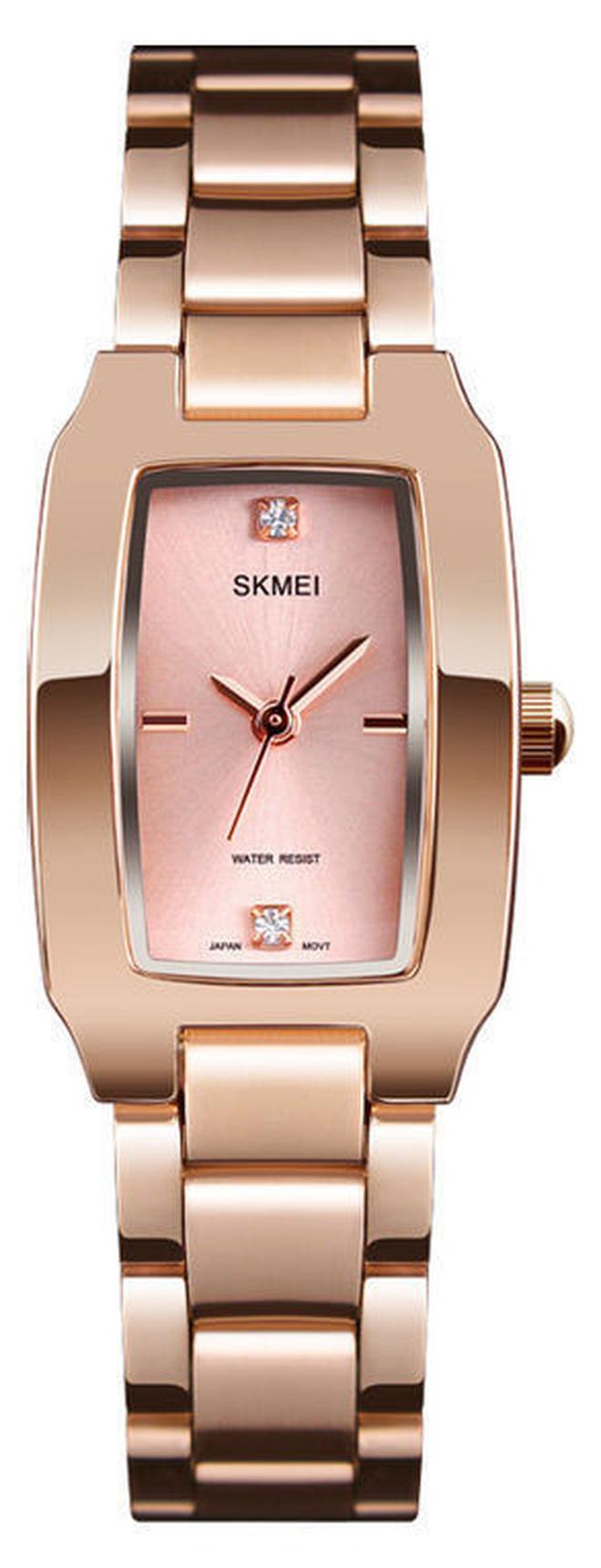 SKMEI Women's Quartz Watch - 33 mm - Rose Gold - Image 1