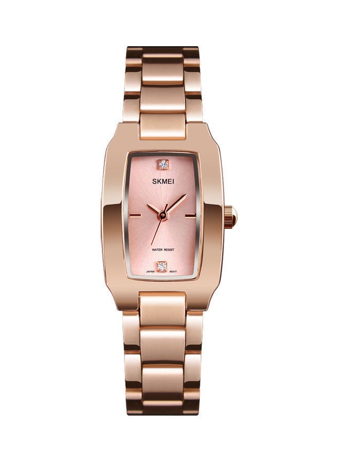 SKMEI Women's Quartz Watch - 33 mm - Rose Gold - Image 1