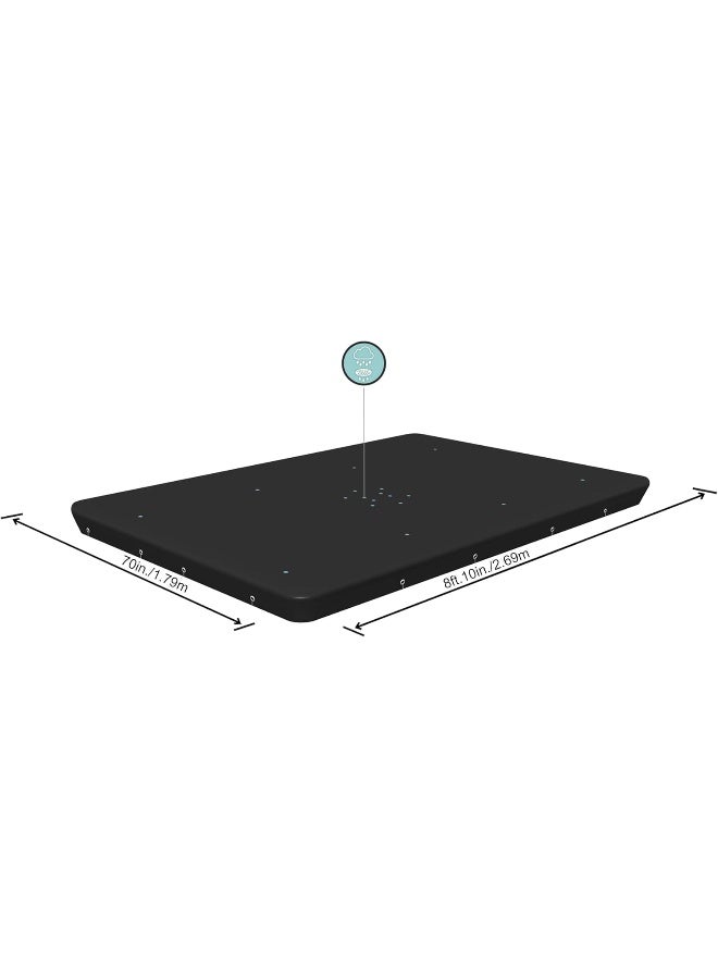 Bestway Pool Cover Steel 282X196 Cm 2.82 x 1.96meter  - Image 4