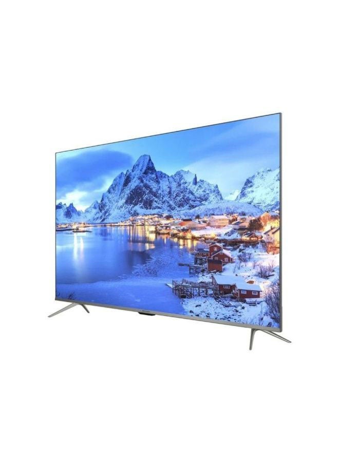 SHARP 50 Inch 4K Smart Frameless LED TV with Built-in Receiver, Android 10 OS, Dolby Atmos & Dolby Vision, Preloaded Apps (Netflix, YouTube, Shahid VIP, Prime Video), 32GB Internal Memory – 4T-C50DL6EX Black - Image 2