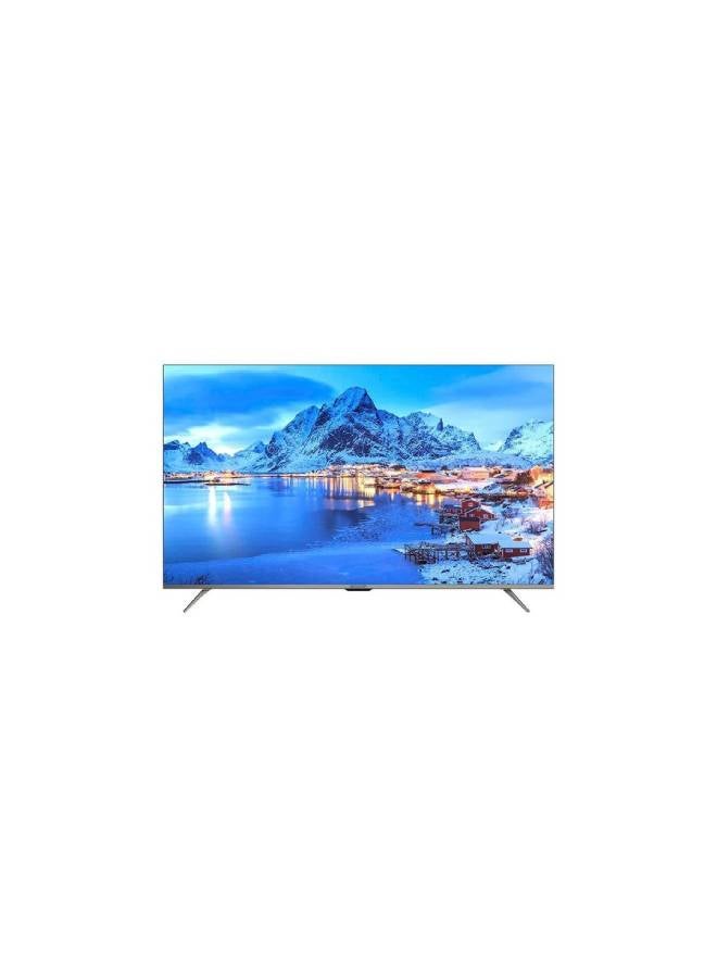 SHARP 65 Inch 4K Smart Frameless LED TV with Built-in Receiver, Android 10 OS, Dolby Atmos & Dolby Vision, Preloaded Apps (Netflix, YouTube, Shahid VIP, Prime Video), 32GB Internal Memory 4T-C65DL6EX Black - Image 1