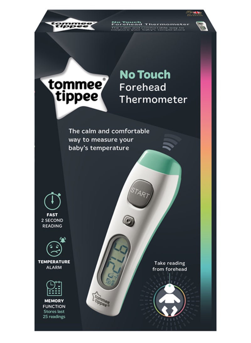 tommee tippee - No Touch Forehead Thermometer For 0 Months+ White - Image 1