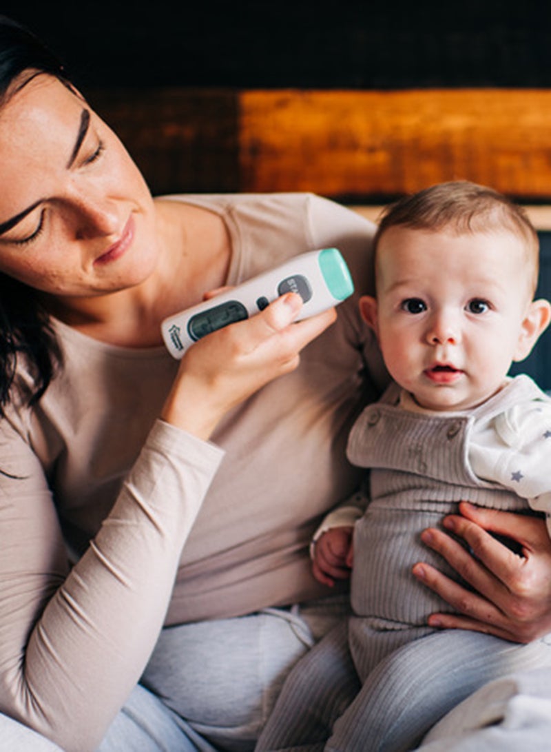 tommee tippee - No Touch Forehead Thermometer For 0 Months+ White - Image 1
