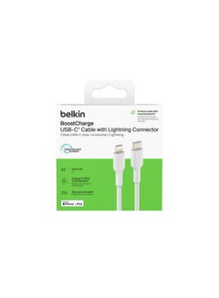 بيلكين كابل USB-C إلى Lightning Boost Charge المعتمد من MFi كابل iPhone USB-C بطول 1 متر  - Image 5