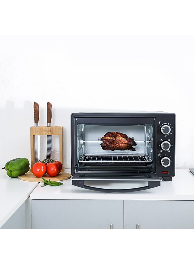 أولسنمارك - فرن كهربائي مع شواية 25 L 1600 W OMO2277G أسود - Image 1